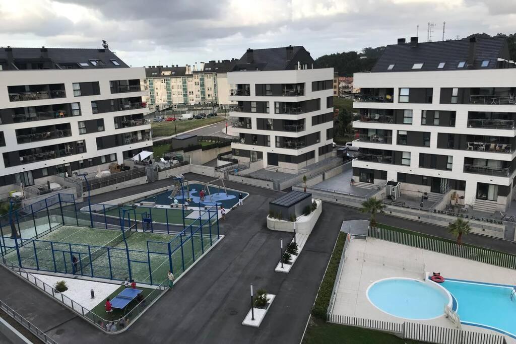 Apartamento Atico Miramar, Luanco Buitenkant foto
